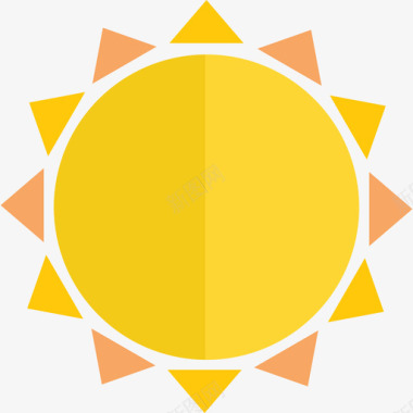 太阳自然太阳图标元素图标