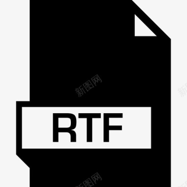 Rtf文件名glyph填充图标图标