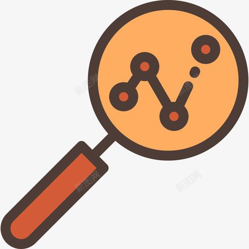 搜索商业管理线性颜色图标svg_新图网 https://ixintu.com 商业管理 搜索 线性颜色