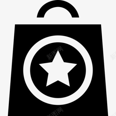 购物袋财务3装满图标图标