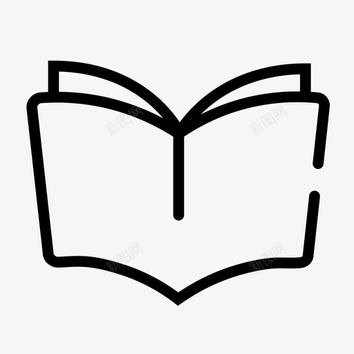 书知识图书馆图标svg_新图网 https://ixintu.com 书 图书馆 学习 手册 知识 阅读