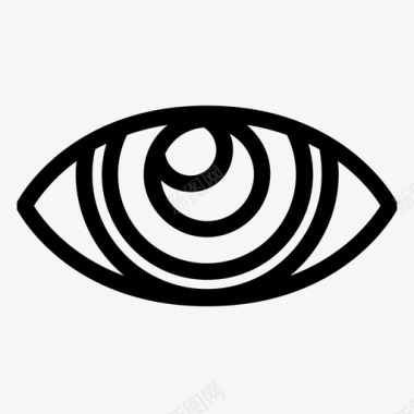 眼睛眼科医生眼睛图标图标