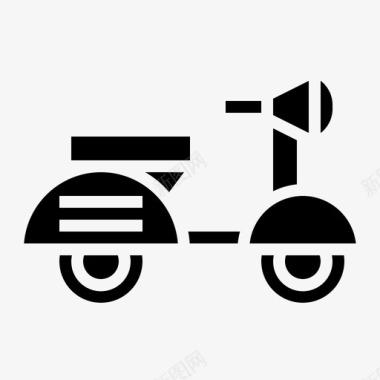 vespa摩托车滑板车图标图标