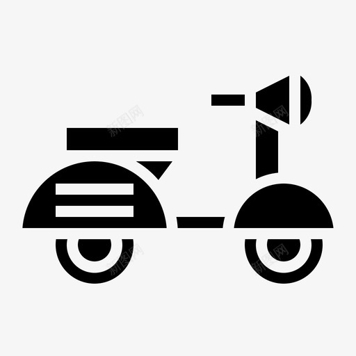 vespa摩托车滑板车图标svg_新图网 https://ixintu.com vespa 摩托车 滑板车 运输成套设备