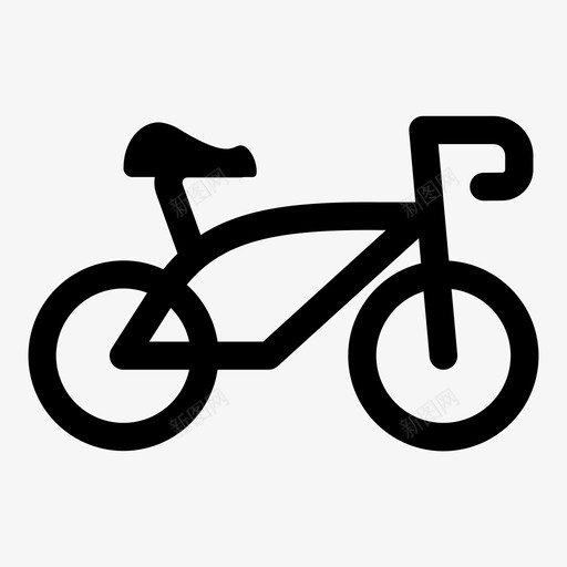 自行车生态环境图标svg_新图网 https://ixintu.com 可持续性 环境 生态 自行车