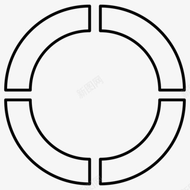 信息图形圆形信息图形轮廓图标图标