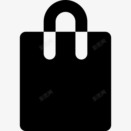 购物袋电子商务图标集填充svg_新图网 https://ixintu.com 填充 电子商务图标集 购物袋