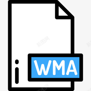 Wma文件夹线颜色图标图标