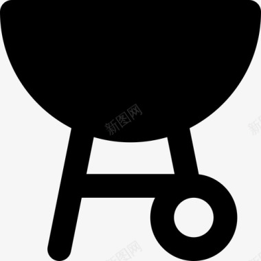烧烤烧烤系列填充图标图标