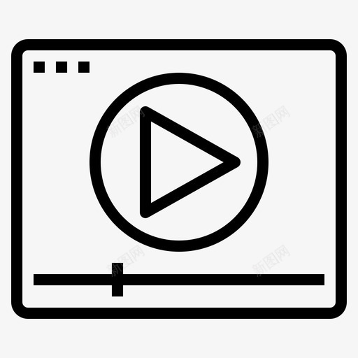 电影播放器娱乐音乐图标svg_新图网 https://ixintu.com 娱乐 电影播放器 视频显示 音乐 音乐和多媒体