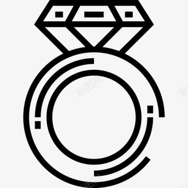 订婚戒指刚结婚2直系图标图标