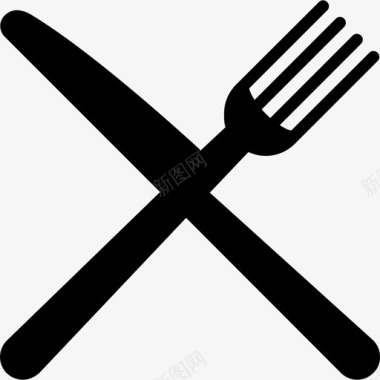 餐具食品和饮料2固体图标图标