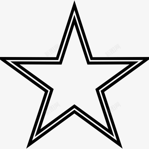 星星发光明亮图标svg_新图网 https://ixintu.com 发光 明亮 星星 闪耀