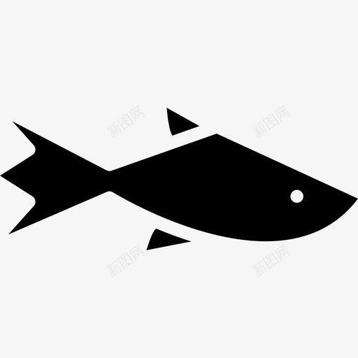 鱼动物海洋生物图标svg_新图网 https://ixintu.com 动物 海洋生物 鱼