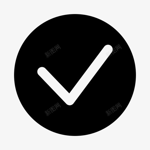 好添加确认图标svg_新图网 https://ixintu.com ui元素 好 完成 引导 是 添加 确认