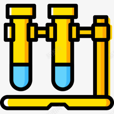 试管科学9黄色图标图标