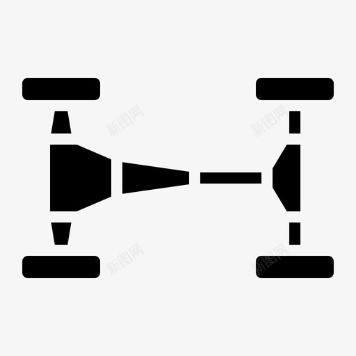 底盘汽车修理图标svg_新图网 https://ixintu.com 修理 底盘 汽车 汽车实心 赛车 零件