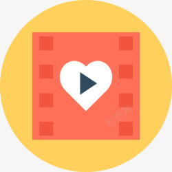浪漫视频婚礼视频爱情与浪漫2循环图标高清图片