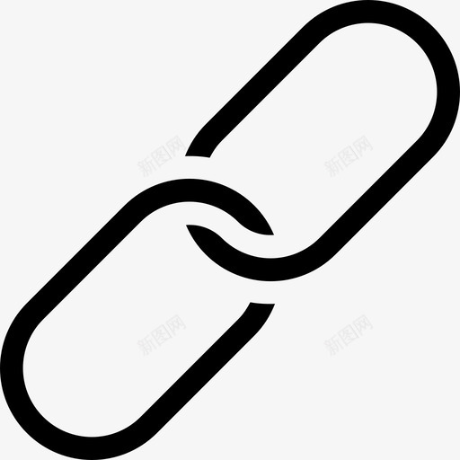 链接网络图标大纲svg_新图网 https://ixintu.com 大纲 网络图标 链接