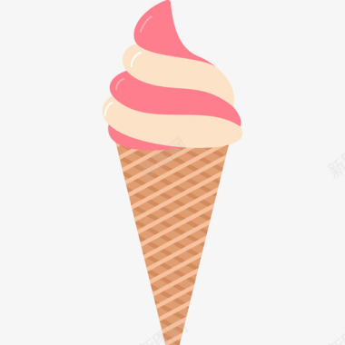 冰淇淋食物冰淇淋包图标图标