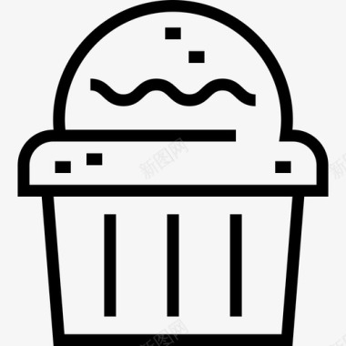 松饼咖啡店12号直系图标图标