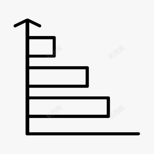 图表条形图细图表图标svg_新图网 https://ixintu.com 图表 条形图 细图表