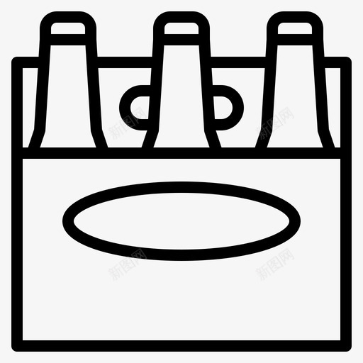 啤酒瓶酒精包装图标svg_新图网 https://ixintu.com 包装 啤酒瓶 聚会 酒精 饮料