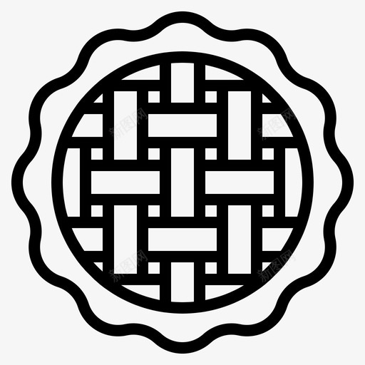 派烘焙甜点图标svg_新图网 https://ixintu.com 派 烘焙 甜点 面包店001 食物