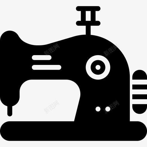 缝纫机缝纫5填充图标svg_新图网 https://ixintu.com 填充 缝纫5 缝纫机