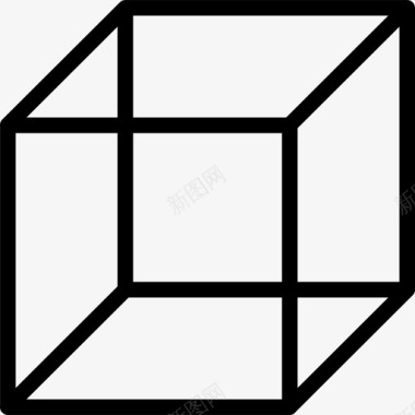 立方体科学2直线图标图标