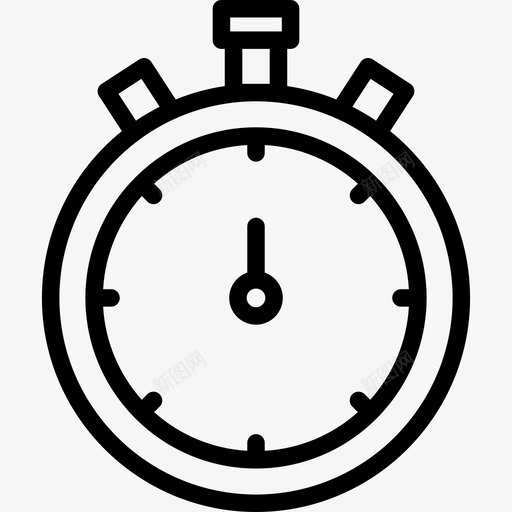 秒表界面时间和日期图标设置svg_新图网 https://ixintu.com 时间和日期图标设置 界面 秒表