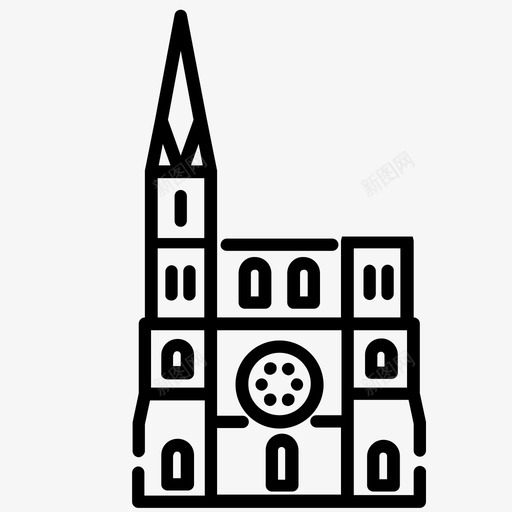 斯特拉斯堡大教堂阿尔萨斯斯特拉斯堡大教堂教堂图标svg_新图网 https://ixintu.com 教堂 斯特拉斯堡大教堂 法国 阿尔萨斯 阿尔萨斯斯特拉斯堡大教堂