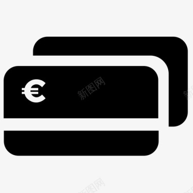 卡信用卡钱图标图标