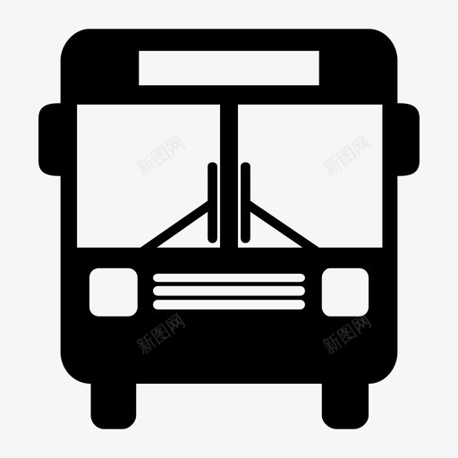 公共汽车驾驶项目交通图标svg_新图网 https://ixintu.com 交通 公共汽车 校车 项目交通 驾驶