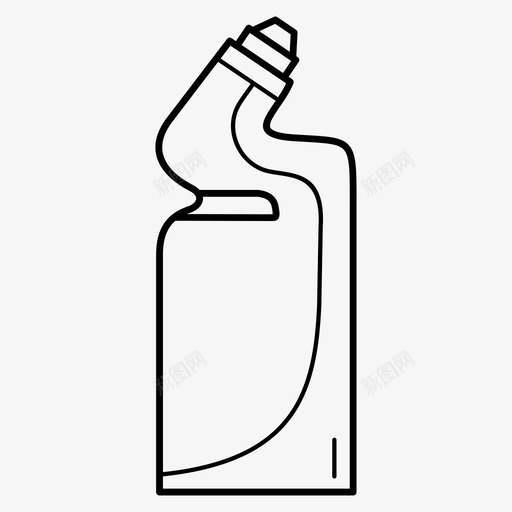 清洁剂瓶清洁用品消毒剂图标svg_新图网 https://ixintu.com 家务 洗衣粉 消毒剂 清洁剂瓶 清洁用品
