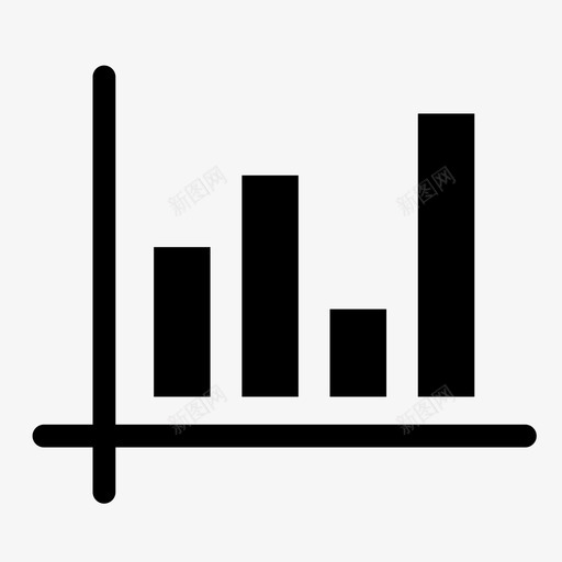 统计图表办公室图标svg_新图网 https://ixintu.com 办公室 图表 统计