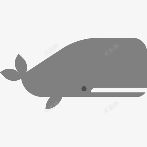 鲸鱼动物海洋生物收藏图标svg_新图网 https://ixintu.com 动物 海洋生物收藏 鲸鱼