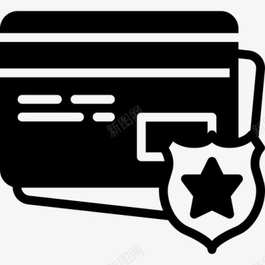 信用卡安全9充值图标图标