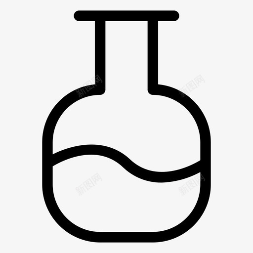 玻璃器皿液体生物实验室图标svg_新图网 https://ixintu.com 实验室 普鲁姆ui科学 玻璃器皿液体 生物 科学