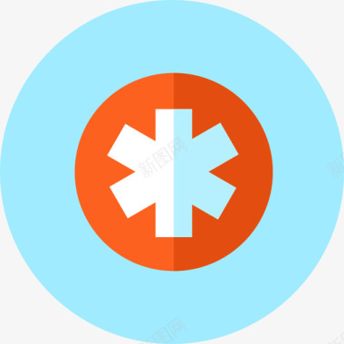 医院医疗10圆形图标图标