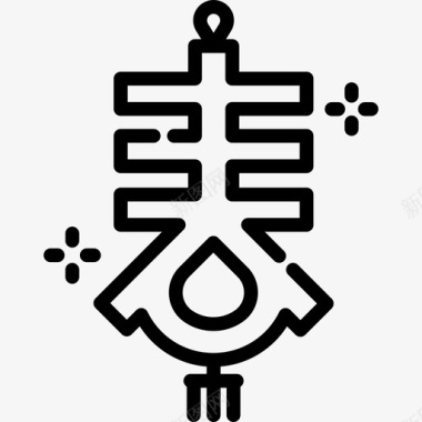 徽章中国直系图标图标