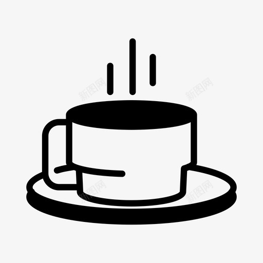 杯咖啡咖啡豆休息图标svg_新图网 https://ixintu.com 休息 咖啡休息 咖啡豆 机器 杯咖啡 饮料