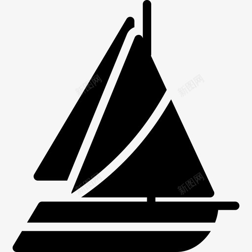 游艇运动套装填充物图标svg_新图网 https://ixintu.com 填充物 游艇 运动套装