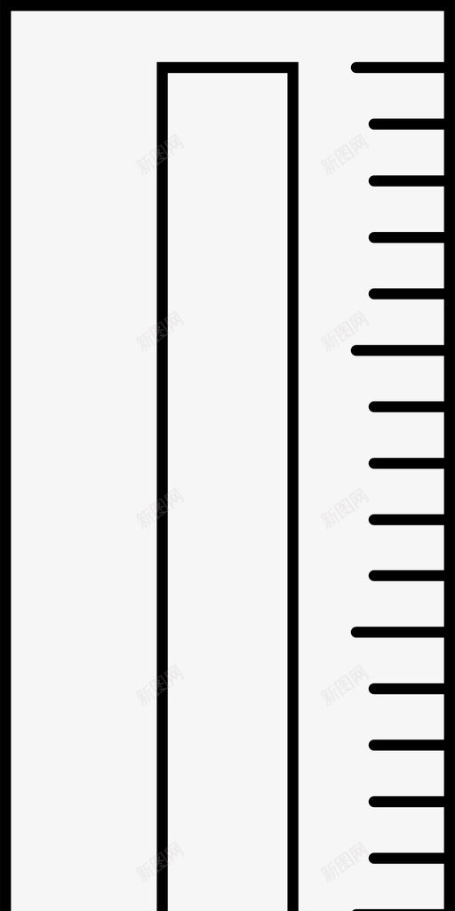 温度计冷测量图标svg_新图网 https://ixintu.com 冷 夏季热 工具 测量 温度 温度计