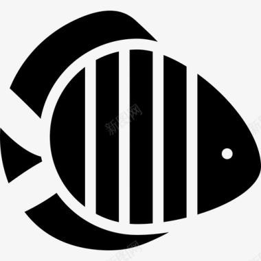 鱼动物海洋生物图标图标