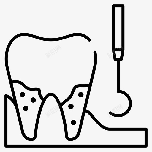 牙菌斑去除清洁牙齿图标svg_新图网 https://ixintu.com 清洁 牙垢 牙菌斑去除 牙齿 牙齿微笑器