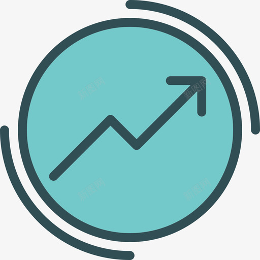 利润营销3线性颜色图标svg_新图网 https://ixintu.com 利润 线性颜色 营销3