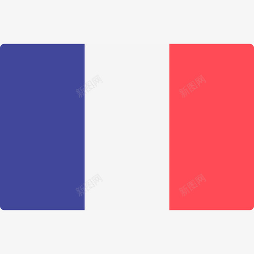 法国国际旗帜长方形图标svg_新图网 https://ixintu.com 国际旗帜 法国 长方形