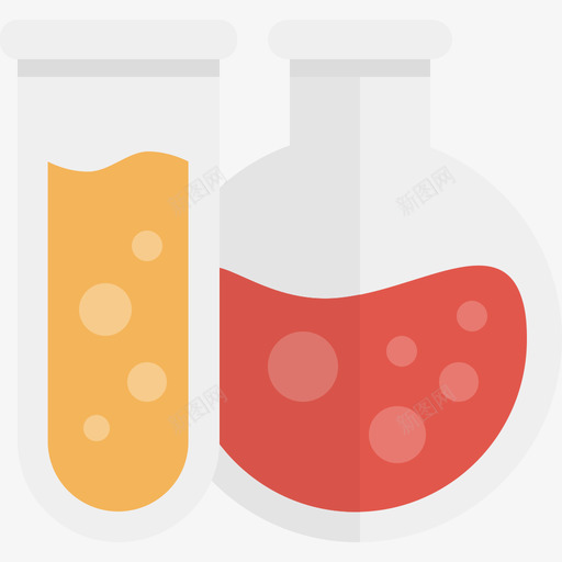 化学基本平面图标svg_新图网 https://ixintu.com 化学 基本平面图标