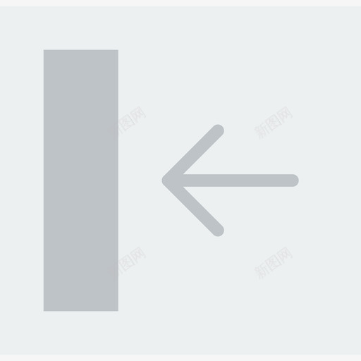 左对齐用户界面元素平面图标svg_新图网 https://ixintu.com 左对齐 平面 用户界面元素